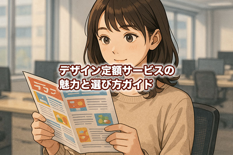 デザイン定額サービスの魅力と選び方ガイド